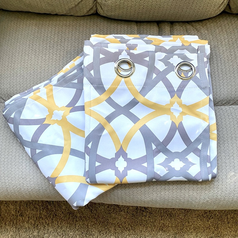 New Drift Away blackout curtains 52” x 64”